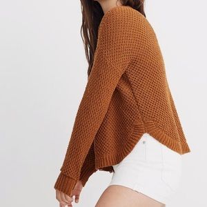 Madewell Parkhouse Pullover Golden Pecan XS